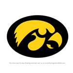 How to Draw Iowa Hawkeyes Logo