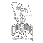 How to Draw Ohio State Buckeyes Mascot