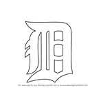How to Draw Detroit Tigers Logo