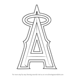 How to Draw Los Angeles Angels of Anaheim Logo