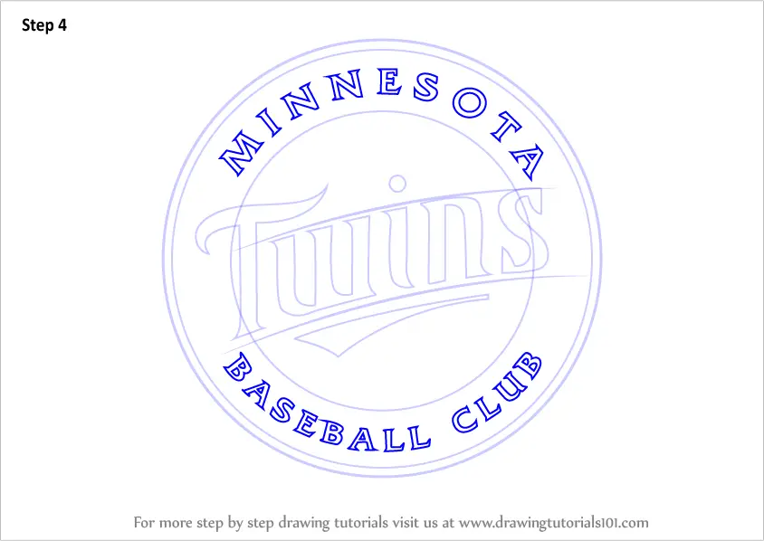 Minnesota Twins Logo coloring page