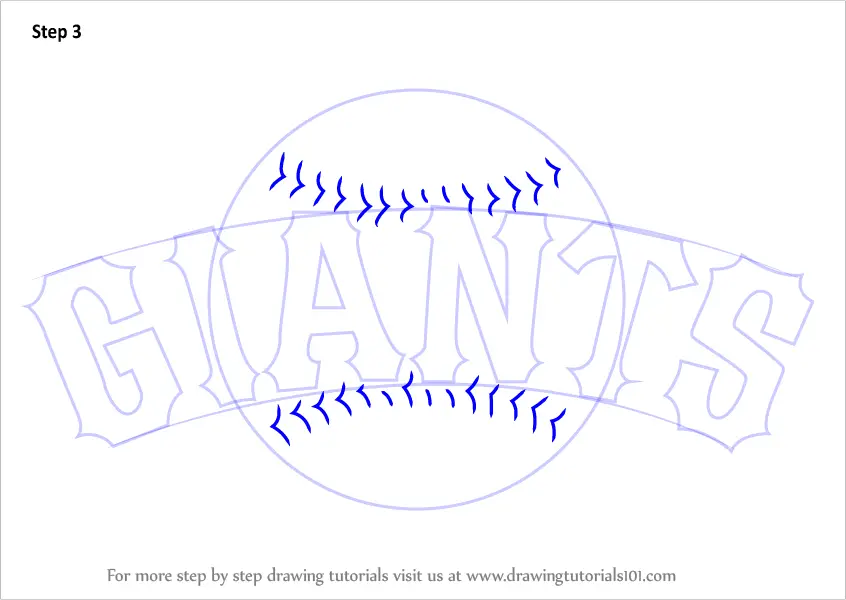 How to Draw San Francisco Giants, Baseball Logos