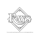 How to Draw Tampa Bay Rays Logo