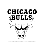 How to Draw Chicago Bulls Logo