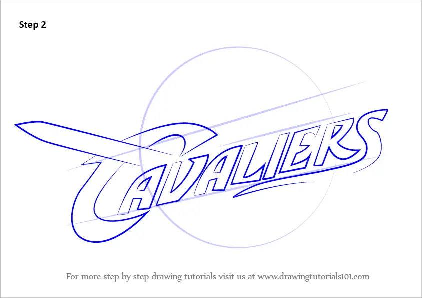 How To Draw The Lakers, The Lakers Logo, Step by Step, Drawing