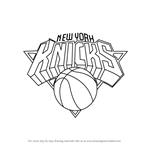 How to Draw New York Knicks Logo