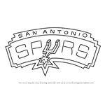 How to Draw San Antonio Spurs Logo