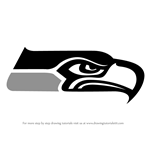 How to Draw Seattle Seahawks Logo