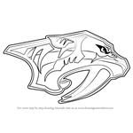How to Draw Nashville Predators Logo