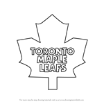 How to Draw Toronto Maple Leafs Logo