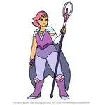 How to Draw Glimmer from She-Ra and the Princesses of Power