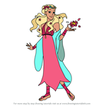 How to Draw Perfuma from She-Ra and the Princesses of Power