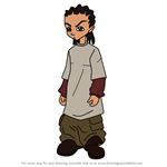 How to Draw Riley Freeman from The Boondocks