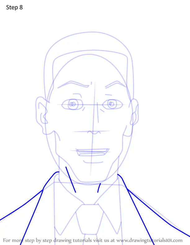 How to Draw Tom DuBois from The Boondocks (The Boondocks) Step by Step ...