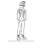 How to Draw Dexter Charming from Ever After High