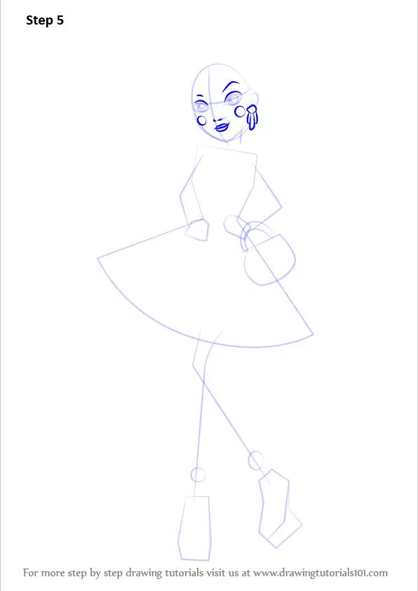 How to Draw Duchess Swan from Ever After High (Ever After High) Step by ...