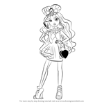 How to Draw Lizzie Hearts from Ever After High