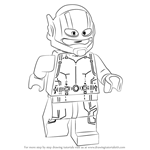 How to Draw Lego Ant-Man