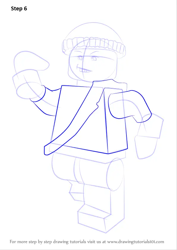 How to Draw Lego Captain Boomerang (Lego) Step by Step ...