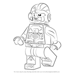 How to Draw Lego Cyborg