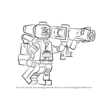 How to Draw Lego Deadshot