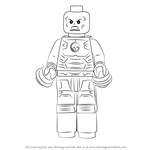 How to Draw Lego Iron Skull
