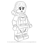 How to Draw Lego Squirrel Girl