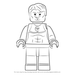 How to Draw Lego Tony Stark