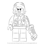 How to Draw Lego Winter Soldier