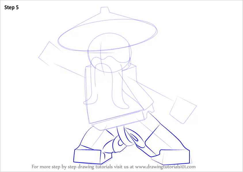 Learn How to Draw Master Wu from Ninjago Ninjago Step by 