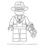 How to Draw Paleman from Ninjago