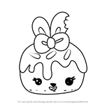 How to Draw Cherry Choco from Num Noms