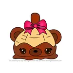How to Draw Choco Dunk from Num Noms