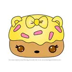 How to Draw Lemon Donut Gloss-Up from Num Noms