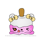How to Draw Puff Pop from Num Noms