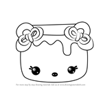 How to Draw Softy Mallow from Num Noms