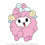 How to Draw Bailey the Sheep from Pikmi Pops