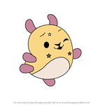 How to Draw Blossy the Hamster from Pikmi Pops