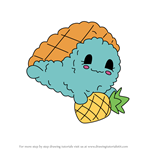 How to Draw Burt the Turtle from Pikmi Pops
