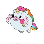 How to Draw Dream the Unicorn from Pikmi Pops