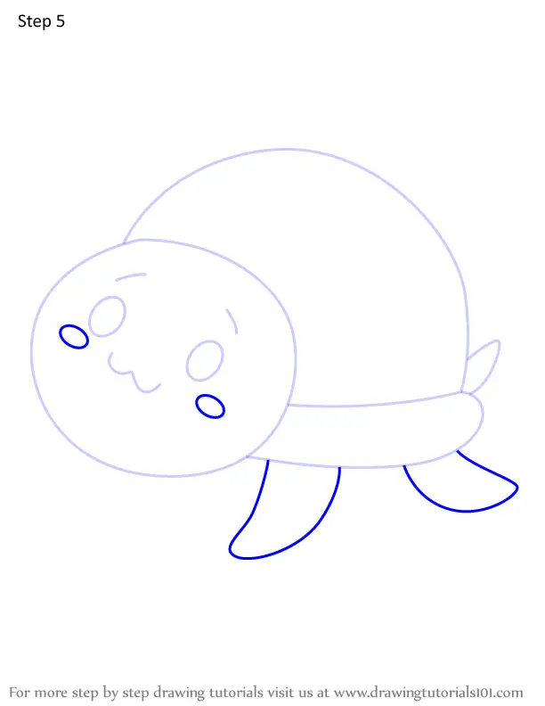 How to Draw Erkle the Turtle from Pikmi Pops (Pikmi Pops) Step by Step ...