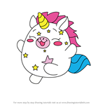 How to Draw Fancy the Unicorn from Pikmi Pops