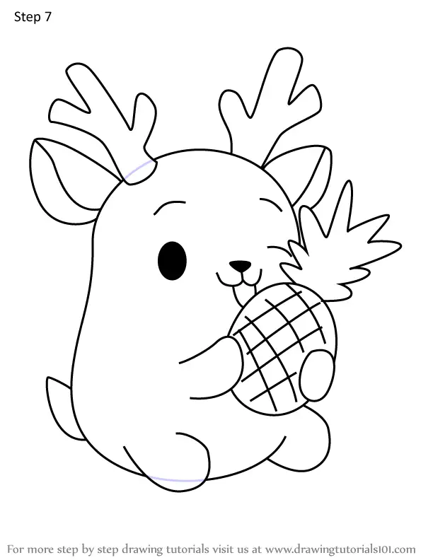 How To Draw Hoof The Deer From Pikmi Pops (pikmi Pops) Step By Step 