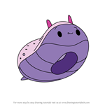 How to Draw Hurry the Snail from Pikmi Pops