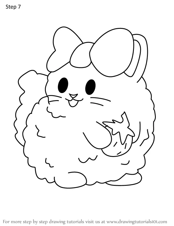 How to Draw Kippa the Cat from Pikmi Pops (Pikmi Pops) Step by Step ...