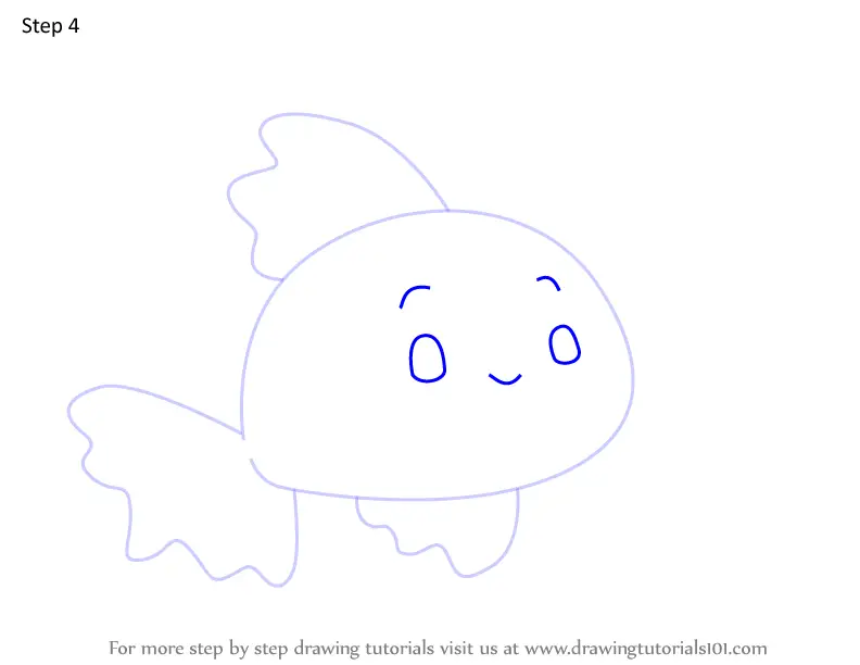 How to Draw Paddie the Betta Fish from Pikmi Pops (Pikmi Pops) Step by ...