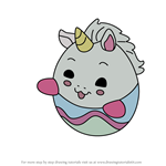 How to Draw Precious the Unicorn from Pikmi Pops
