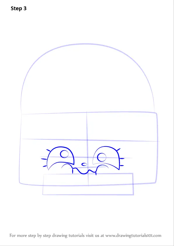 How To Draw Cheezey B From Shopkins (Shopkins) Step By Step ...