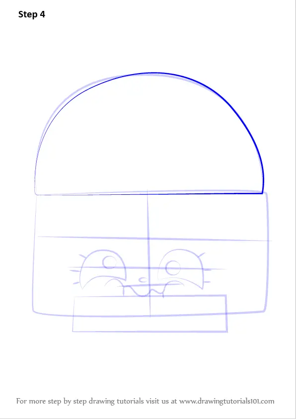 How To Draw Cheezey B From Shopkins Shopkins Step By Step