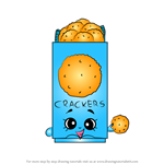 How to Draw Chris P Crackers from Shopkins